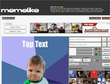 Tablet Screenshot of memelike.com